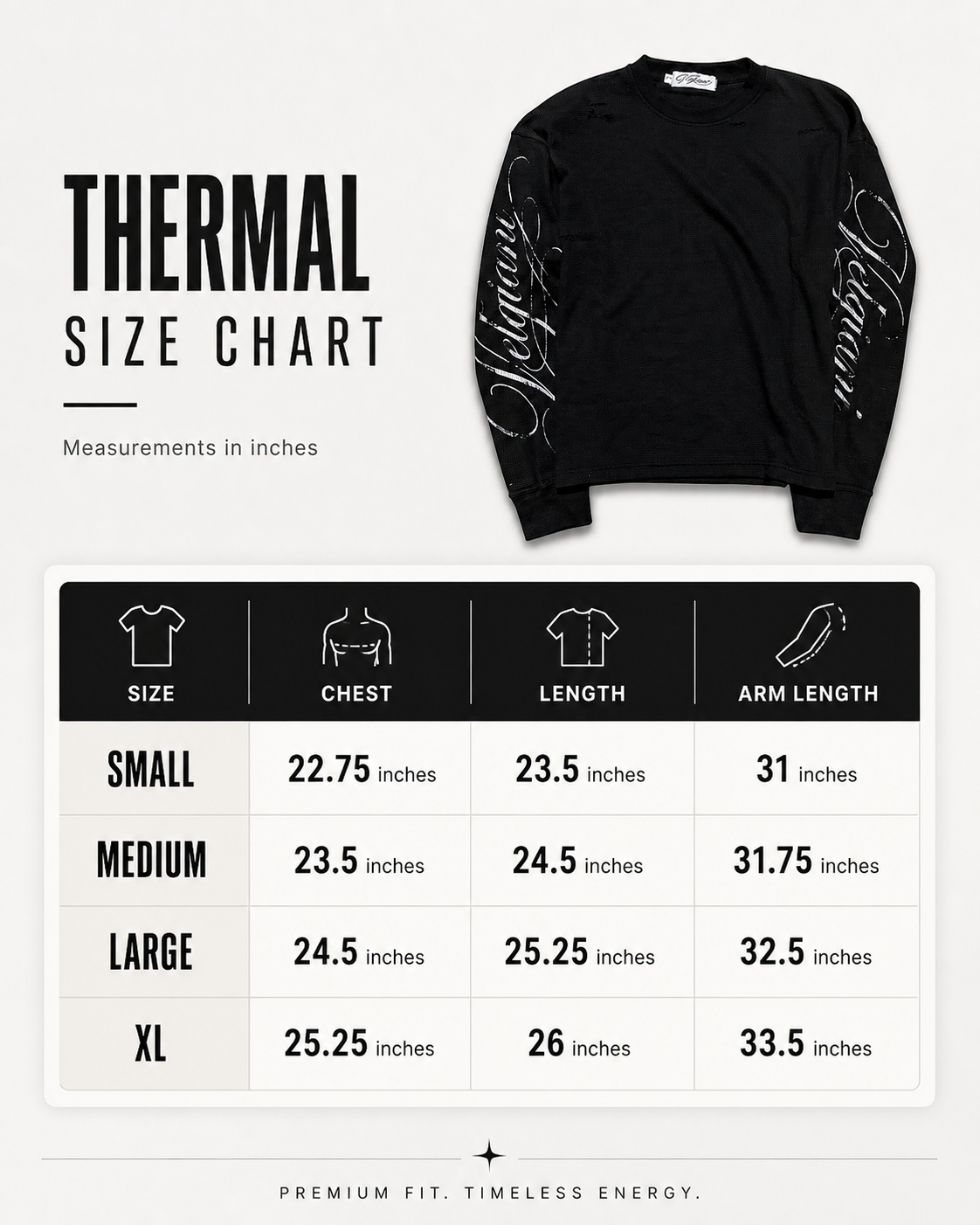 Velgiani Black Waffle Thermal
